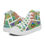 Thumbnail: DS Men’s High-Top Canvas Shoes - ColourSquares