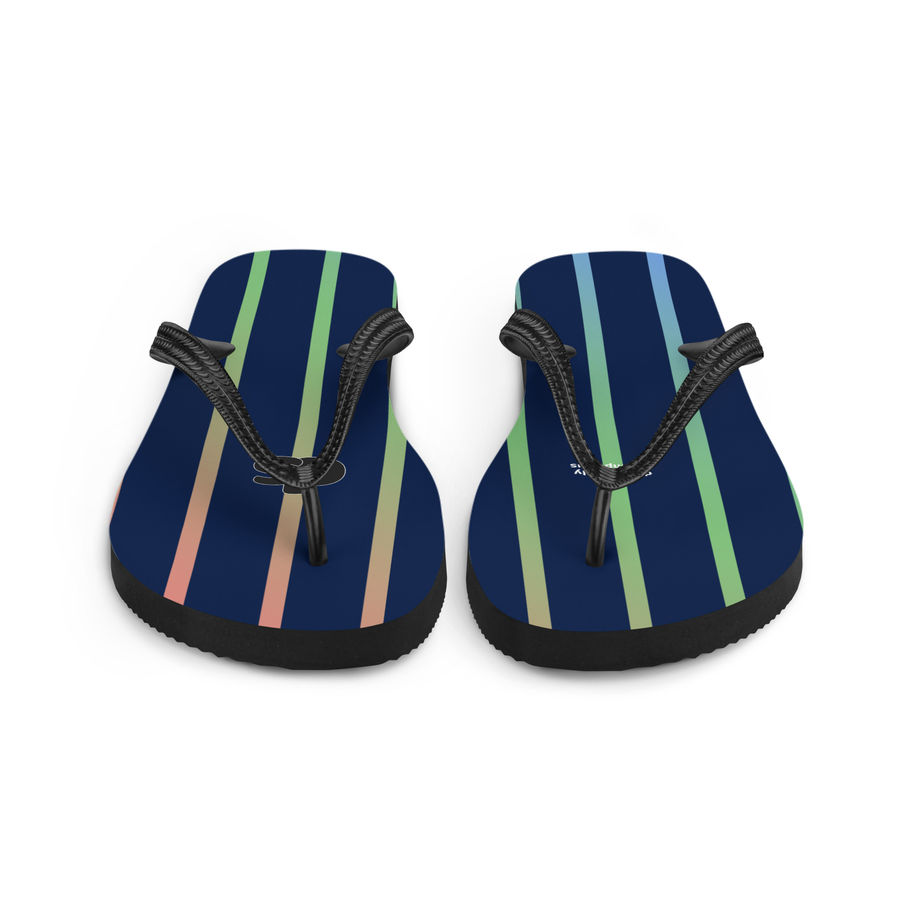 Navy Unisex Flip-Flops