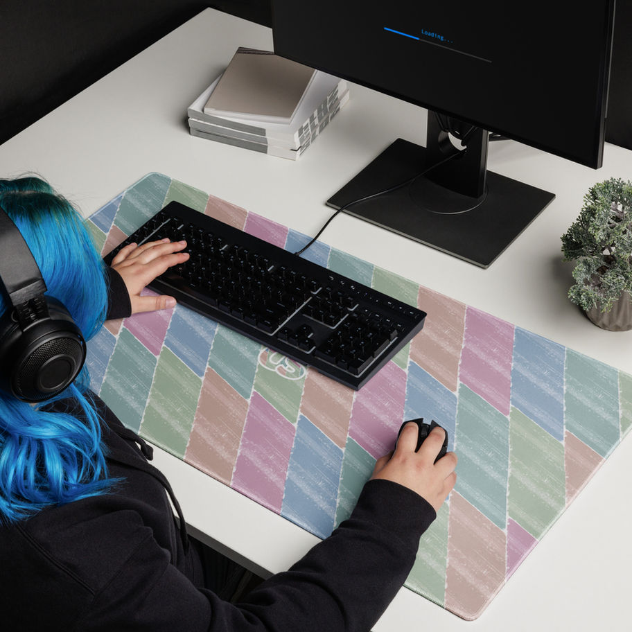 Gaming Mouse Pad Pastel Sidewalk