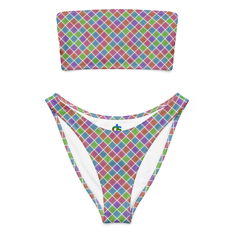 Eco-Friendly Bandeau Bikini