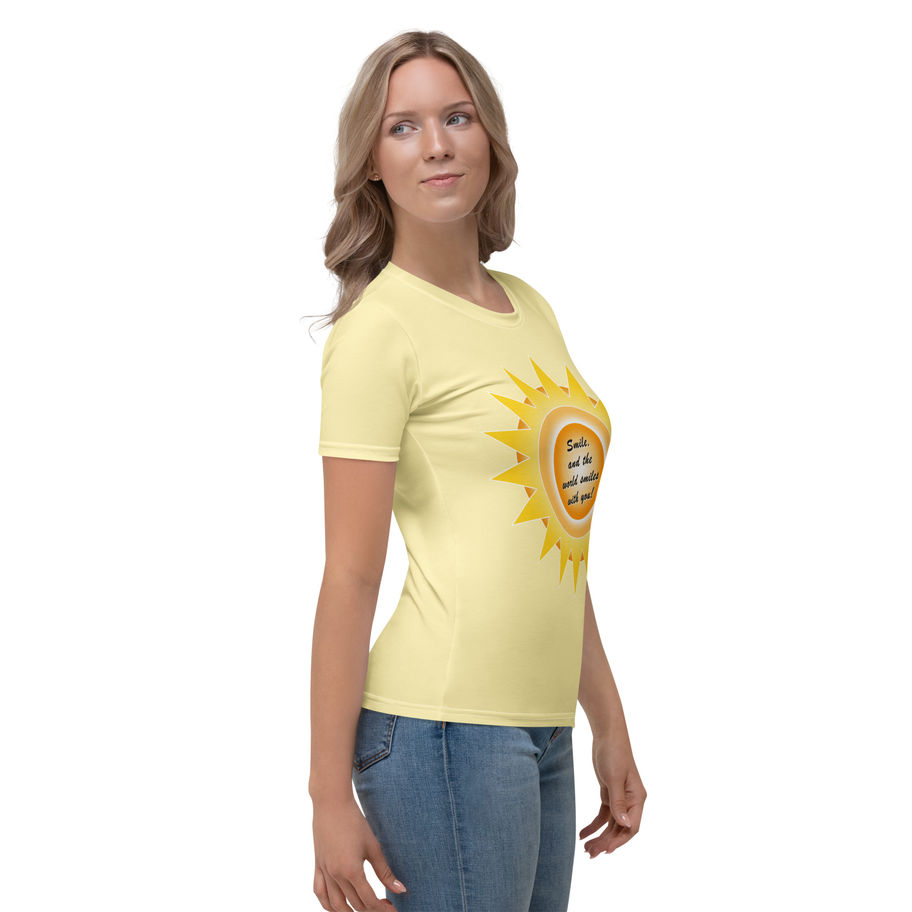 Womens T-Shirt Yellow