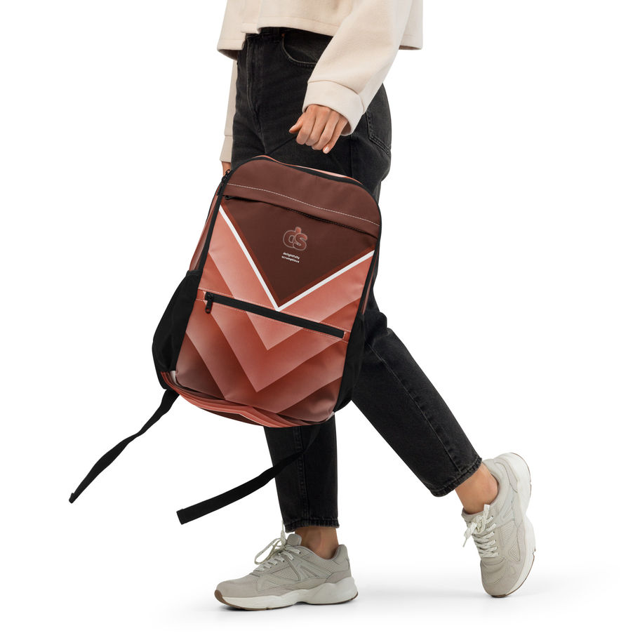 utility backpack medium peachy brown
