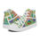 Thumbnail: DS Women’s High-Top Canvas Shoes - ColourSquares