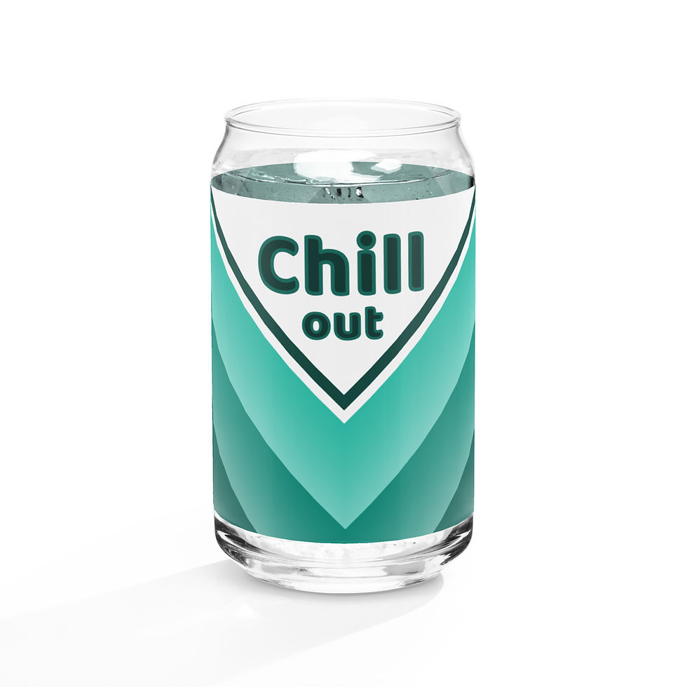 Can-Shaped Glass with optional Straw and Lid