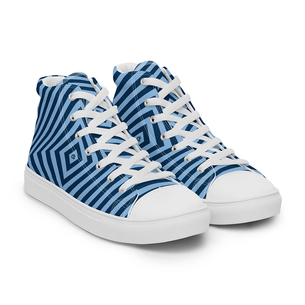 Womens High-Top Shoes Blueberry