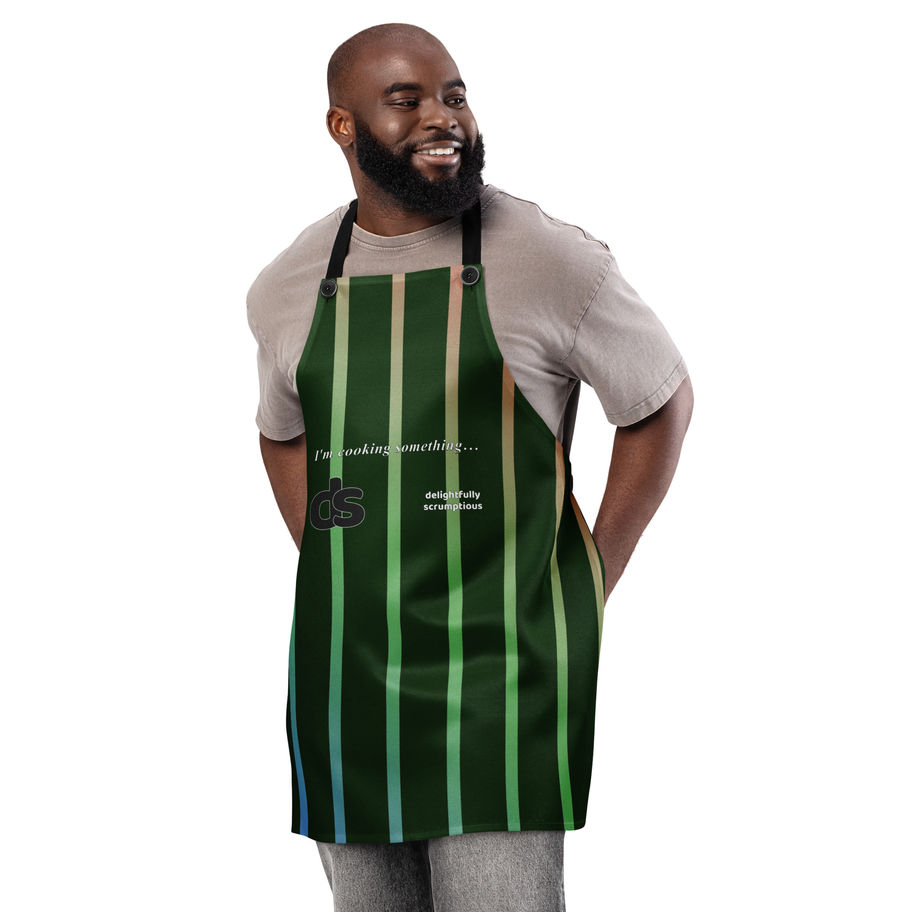 Green Kitchen Apron