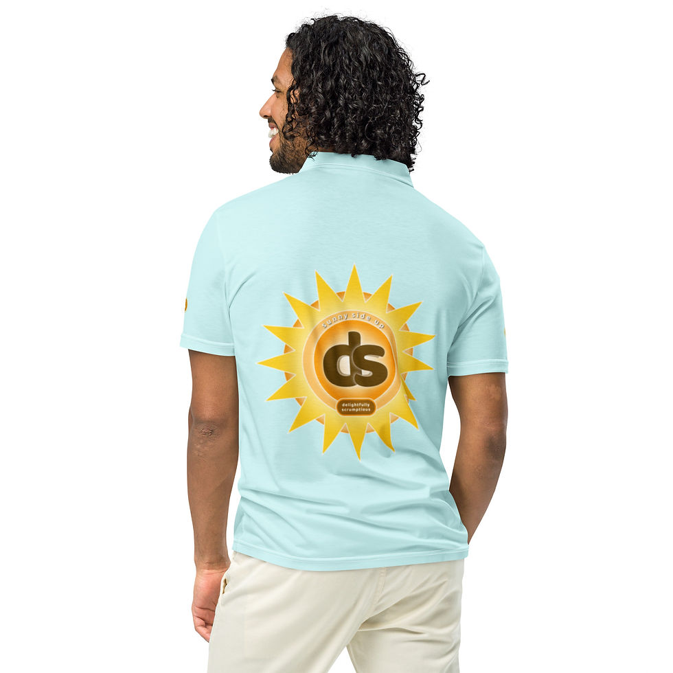 mens polo shirt blue