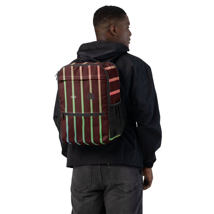 Burgundy Utility Backpack Medium