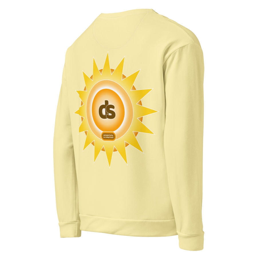 Unisex Sweater Sweatshirt Yellow