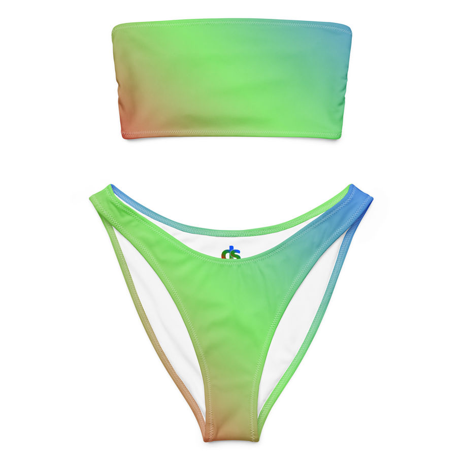Eco-Friendly Bandeau Bikini