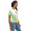 Thumbnail: DS Women's 'Angles' T-Shirt - Green/Yellow
