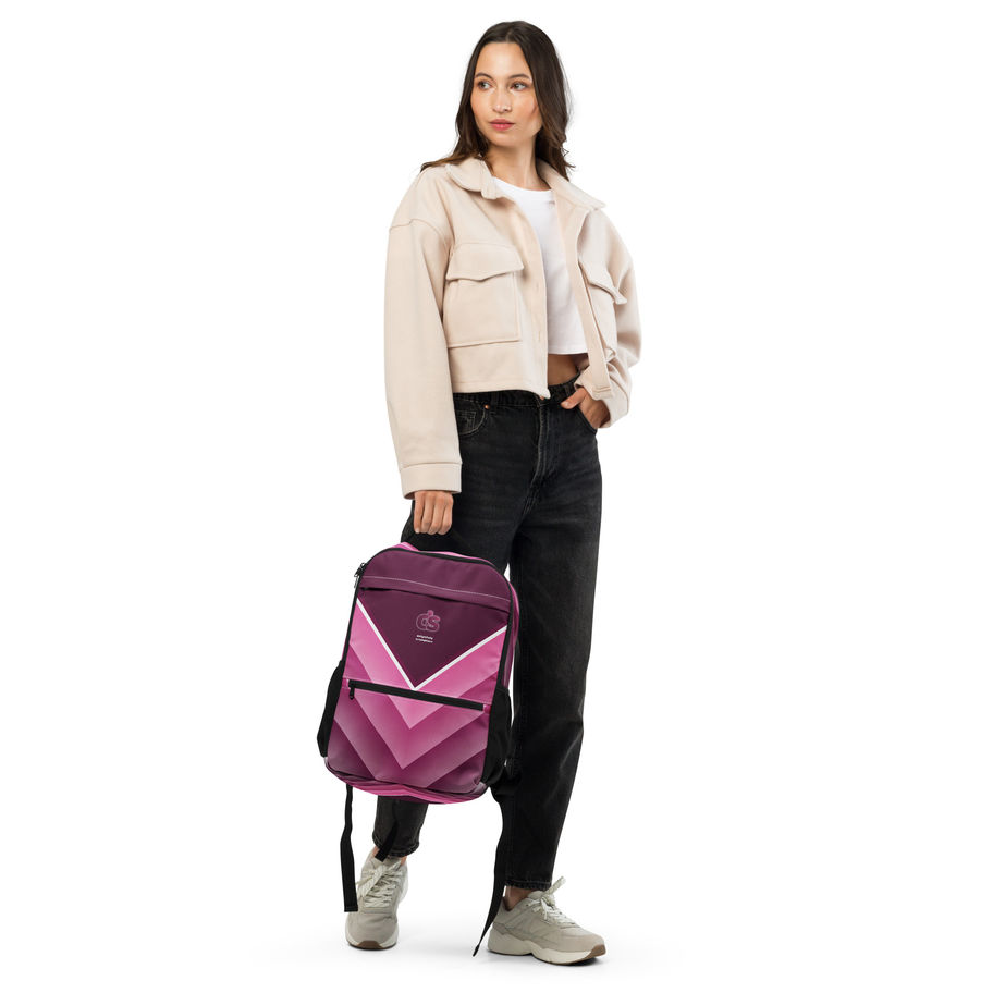 utility backpack medium raspberry