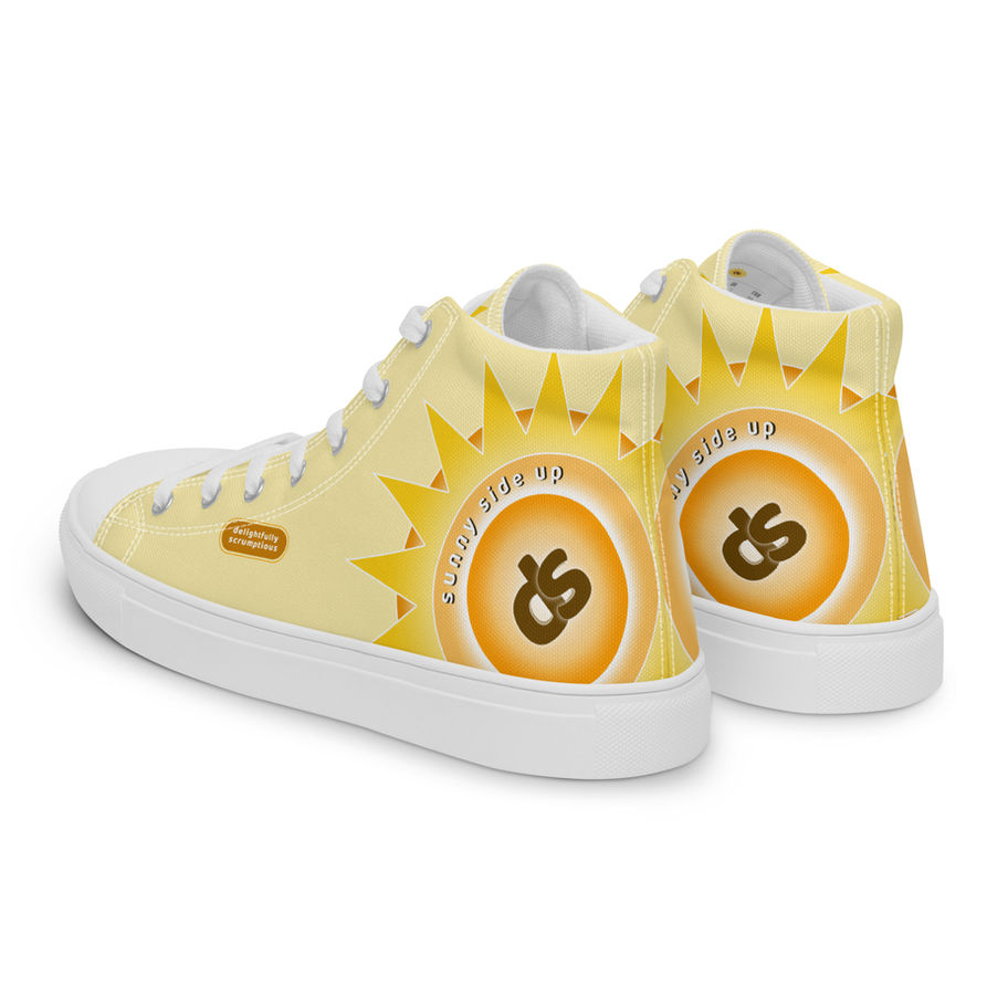 Womens High-Top Shoes Yellow