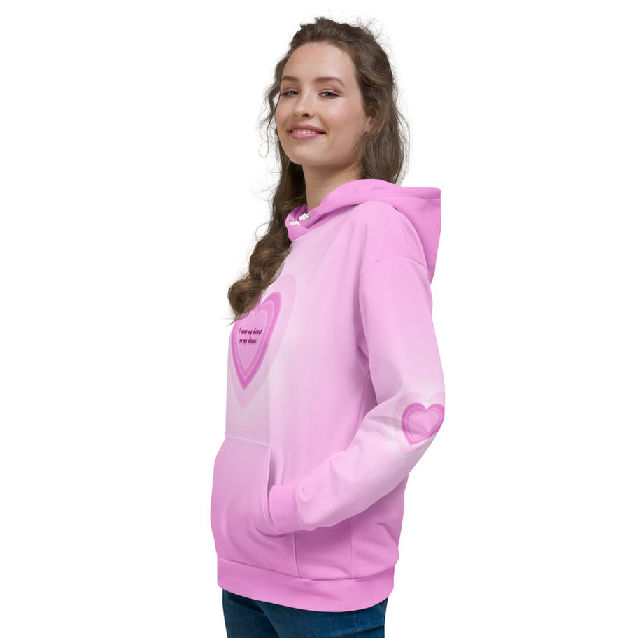Pink Unisex Hoodie