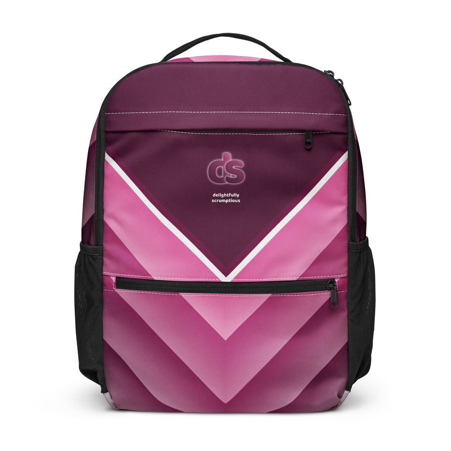 utility backpack medium raspberry
