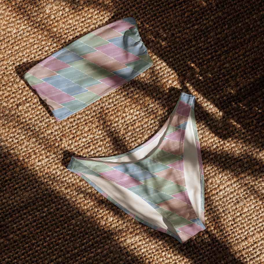 Eco-Friendly Bandeau Bikini