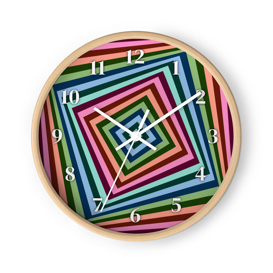 Wall Clock Multicolour