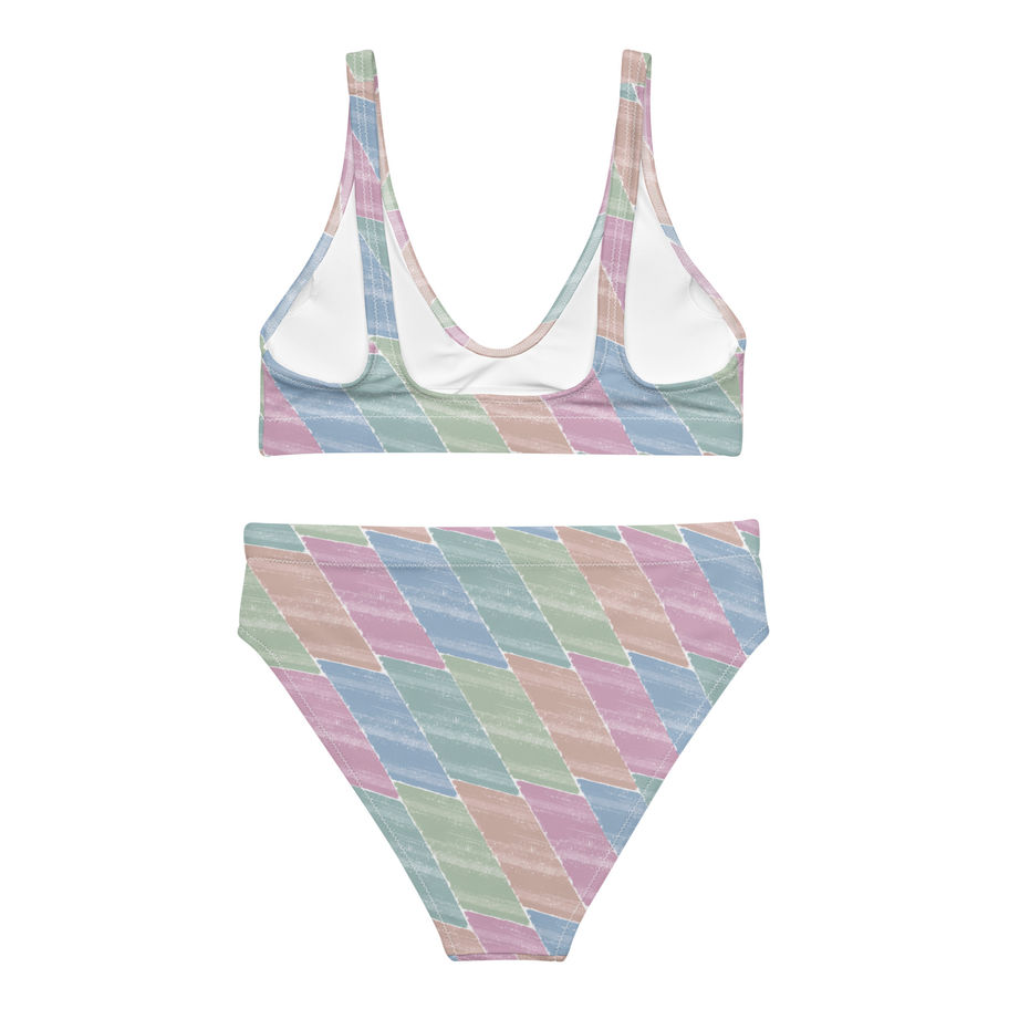 Eco-Friendly High-Waisted Bikini