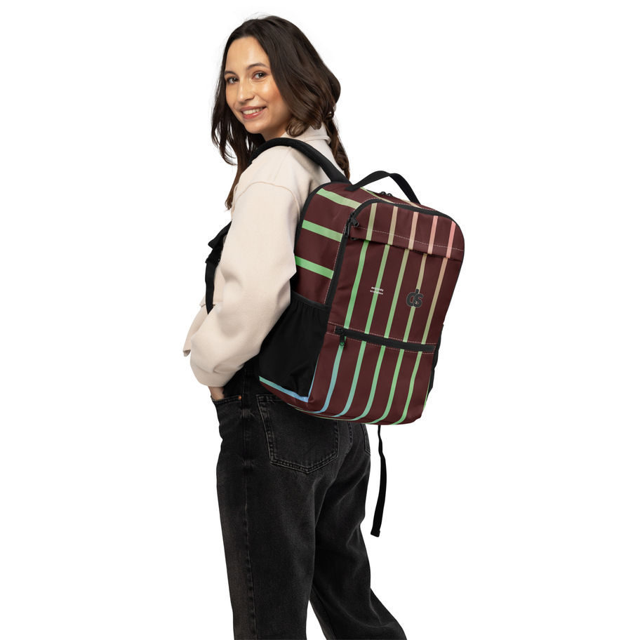 Burgundy Utility Backpack Medium