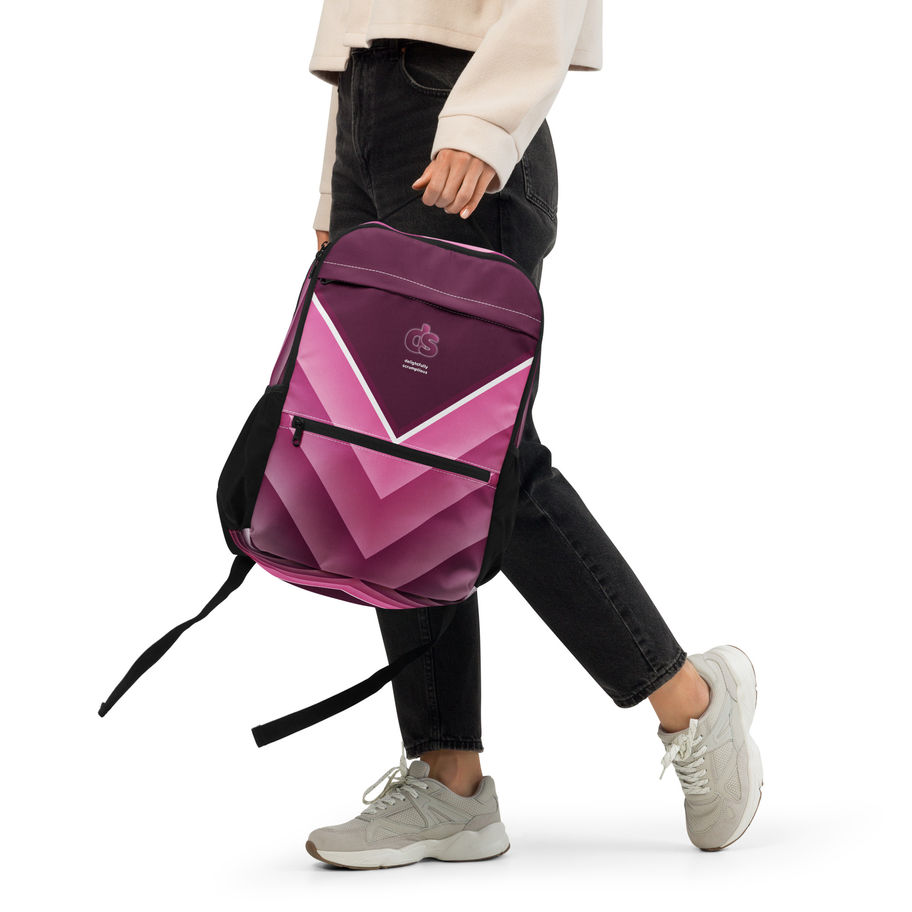 utility backpack medium raspberry