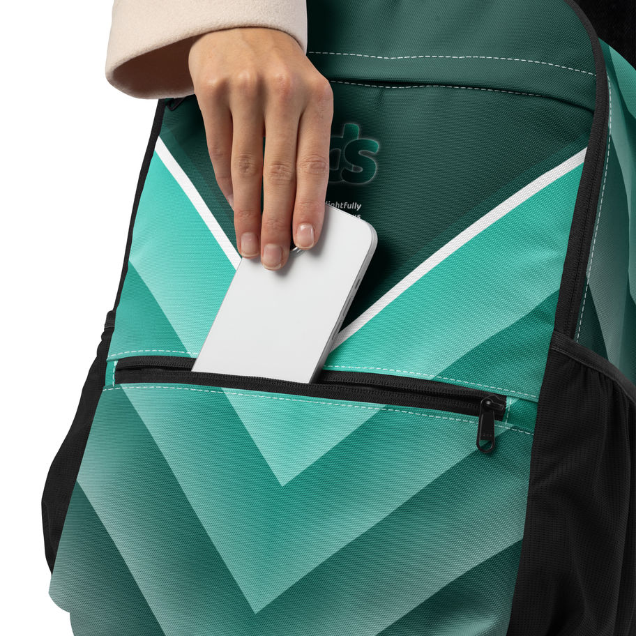 utility backpack medium aqua