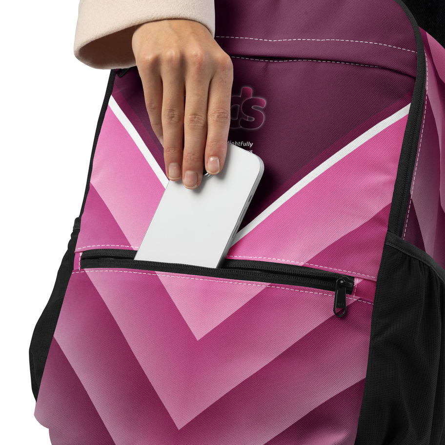 utility backpack medium raspberry