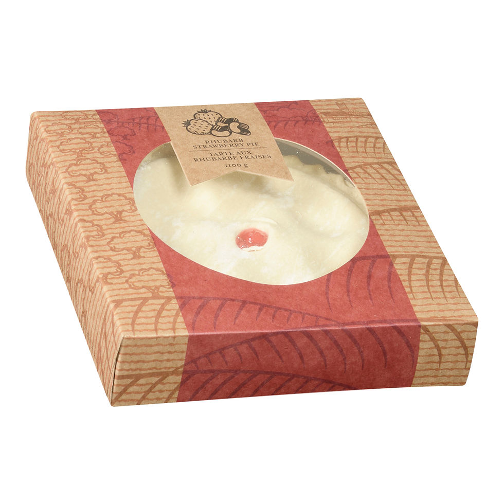 Thumbnail: STRAWBERRY RHUBARB PIE (10")