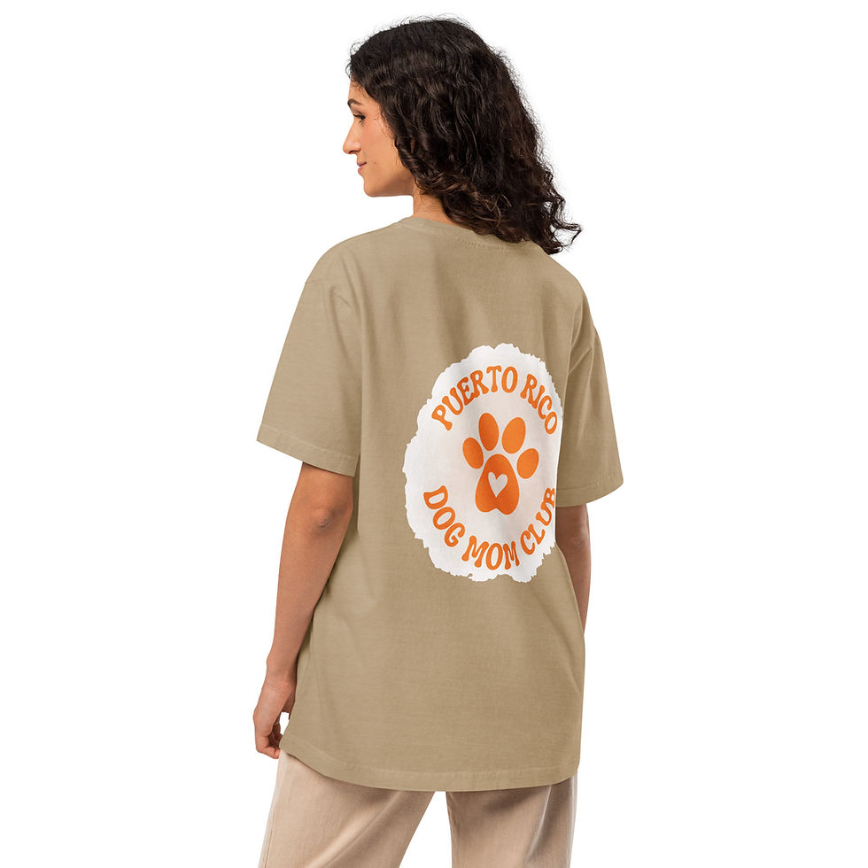 Thumbnail: Dog Mom Club Oversized Tee