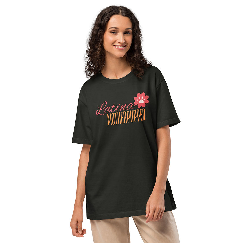 Thumbnail: Latina Motherpupper Oversized Tee