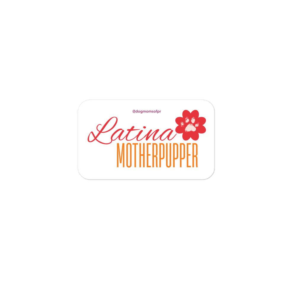 Latina Motherpupper Sticker