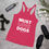 Miniatura: "Must Love Dogs" Women's Racerback Tank