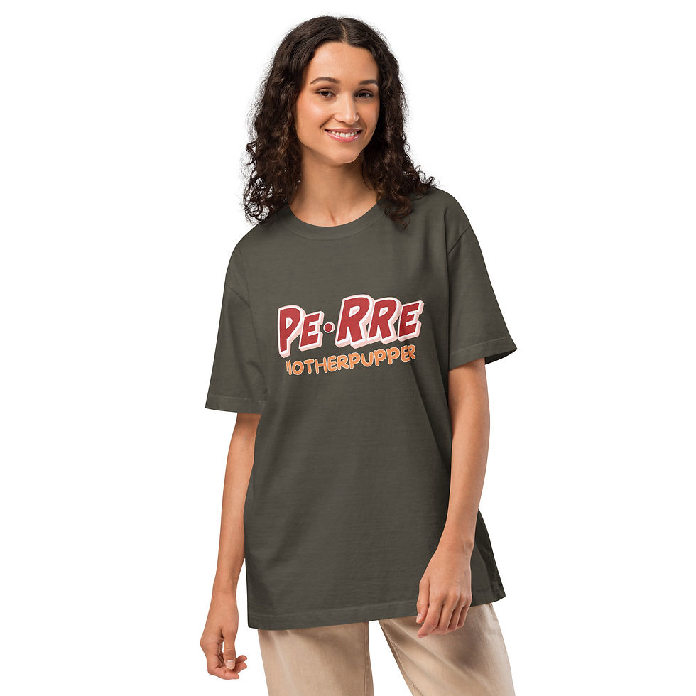 Thumbnail: Pe Erre Motherpupper Oversized Tee