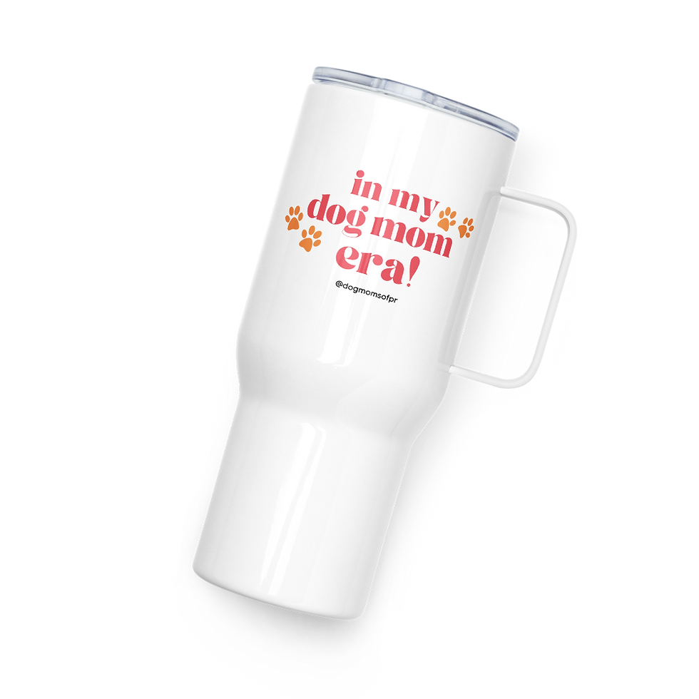 Miniatura: In My Dog Mom Era Travel mug with a handle