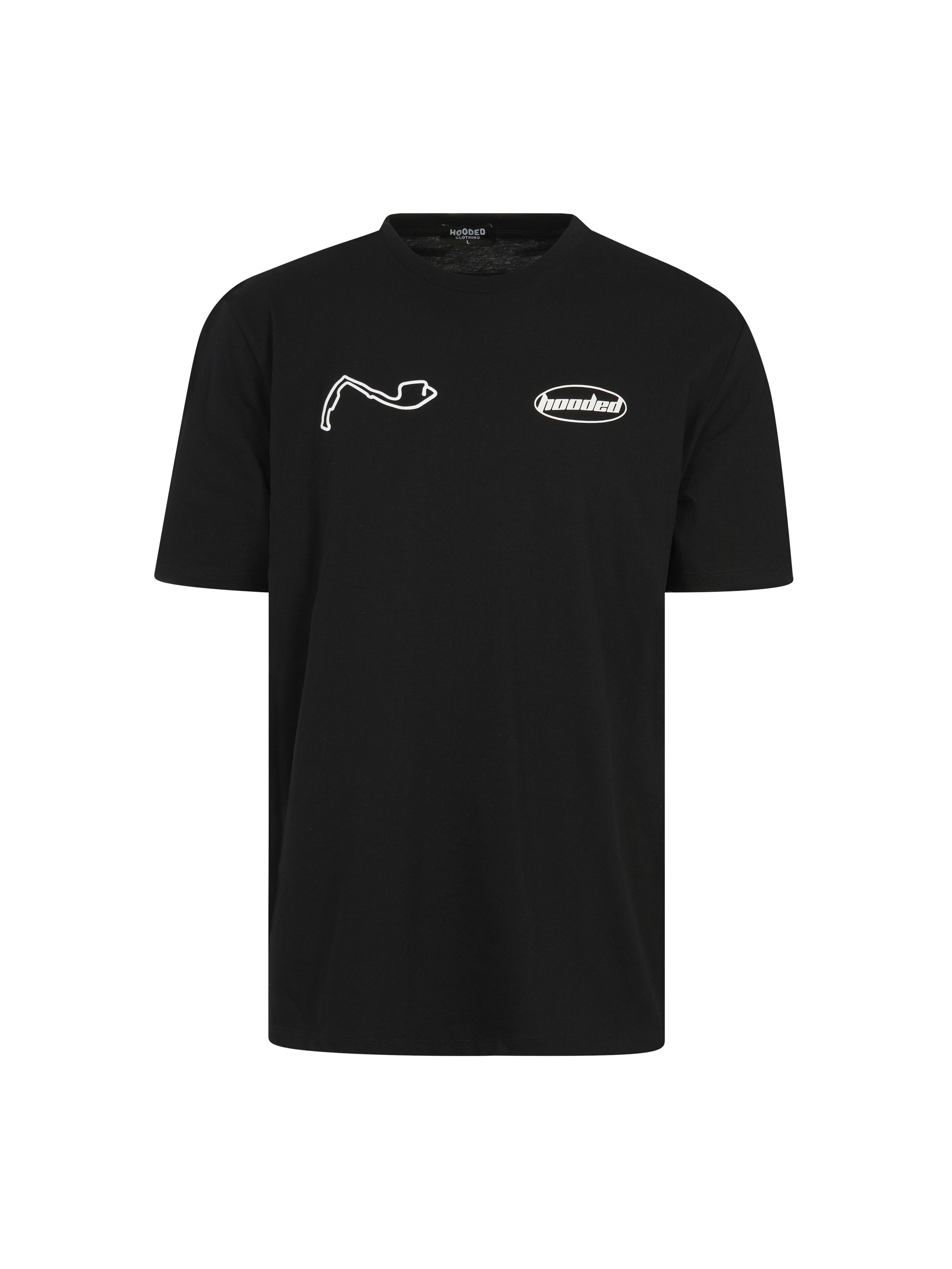 Hooded "Monaco Streets" T-Shirt