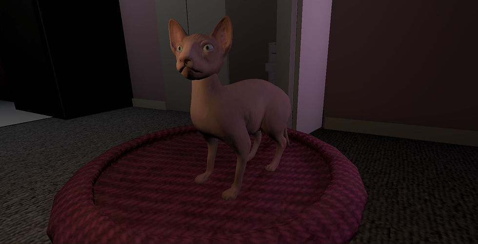 Sphynx in game