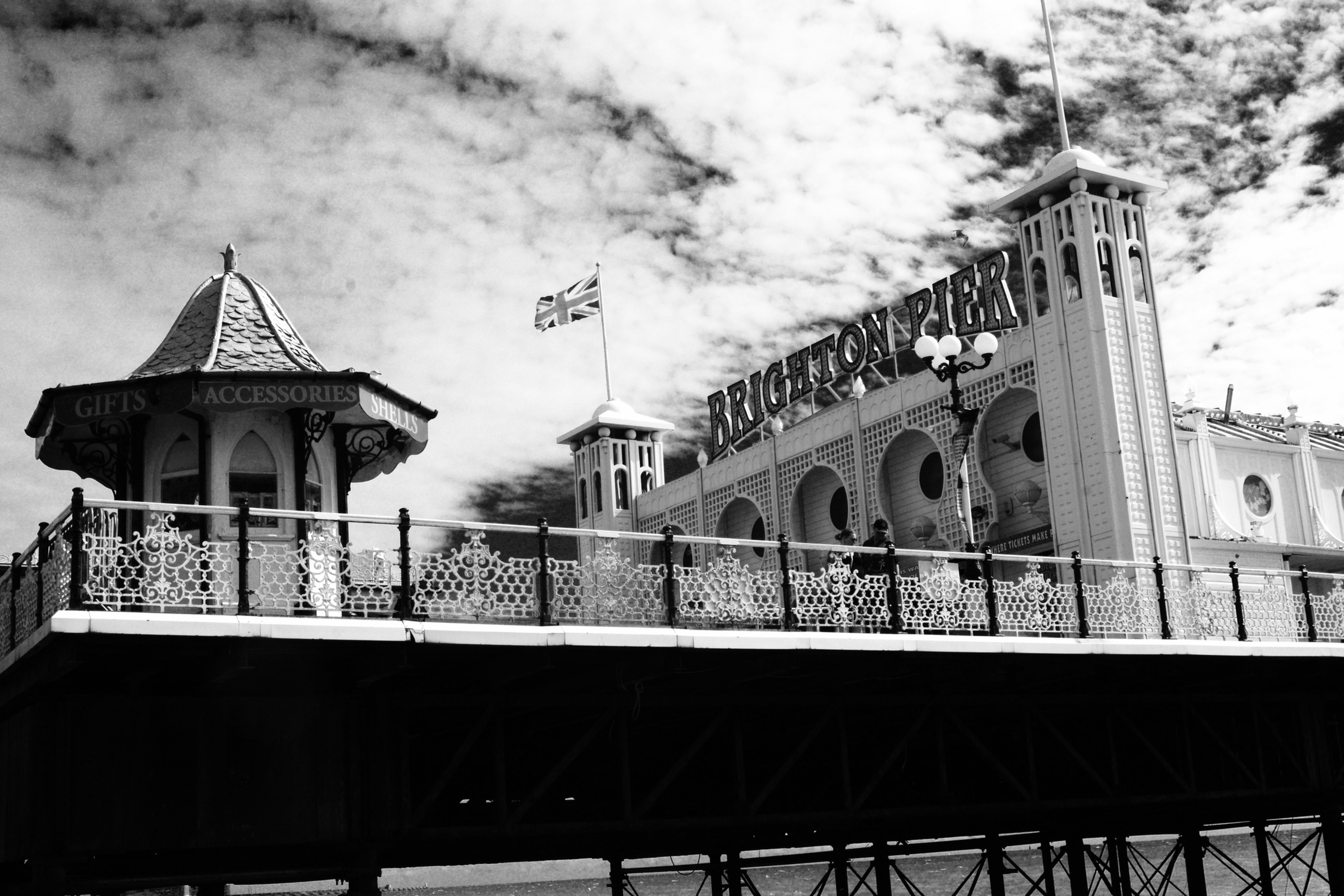 Brighton Pier B & W