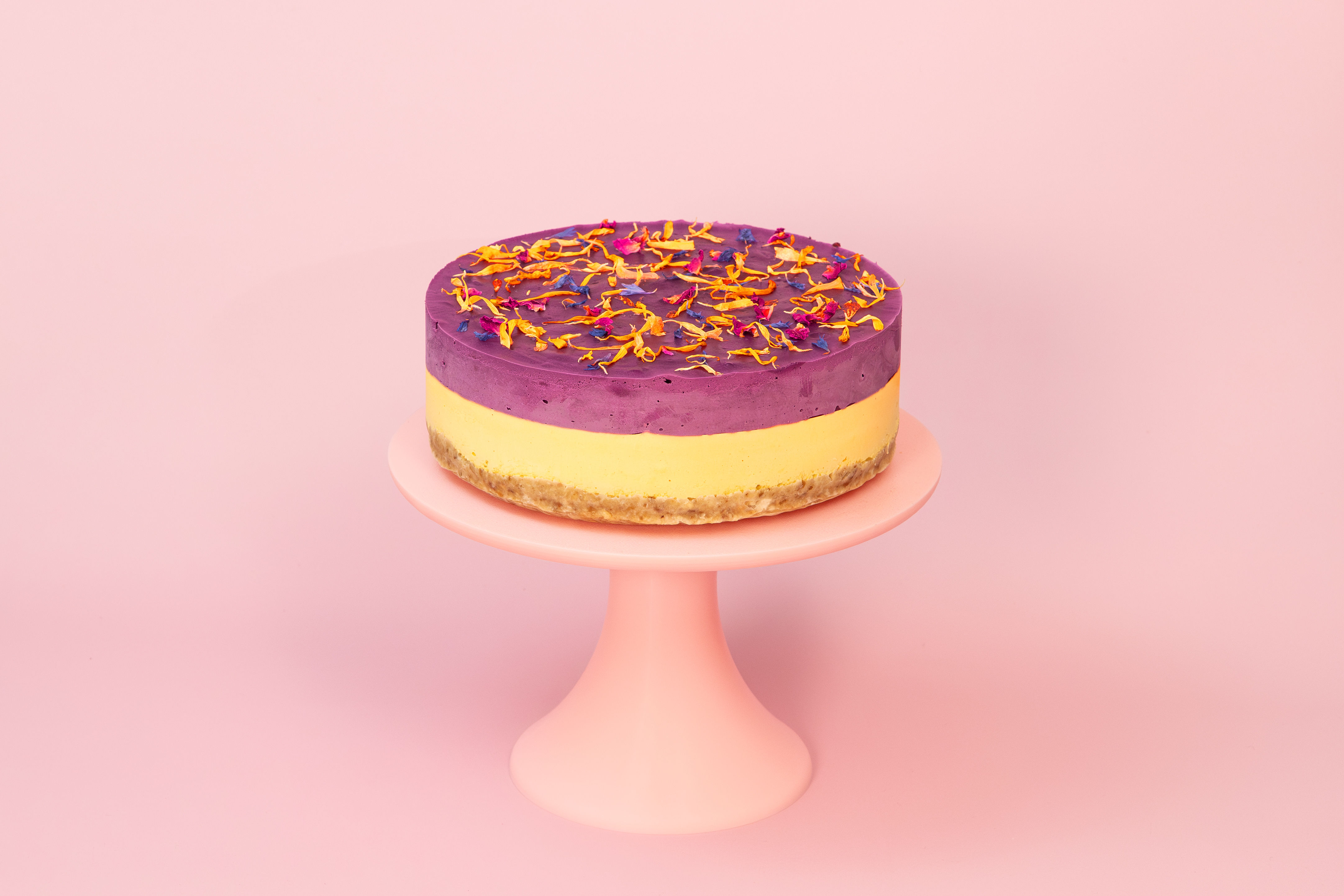 Mango-Heidelbeer-Torte