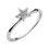 Thumbnail: Links of London Diamond Essentials Sterling Silver & White Pave Star Ring