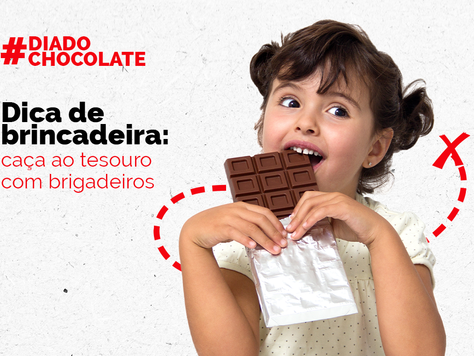 Dica de brincadeira: caça ao tesouro com brigadeiros