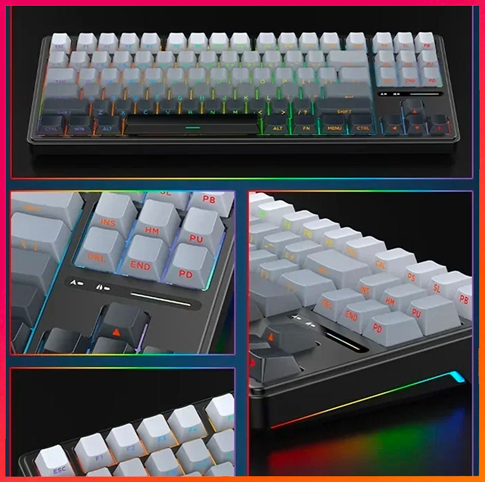 Thumbnail: ROYAL KLUDGE RK R87 Pro Gradient Green & Black