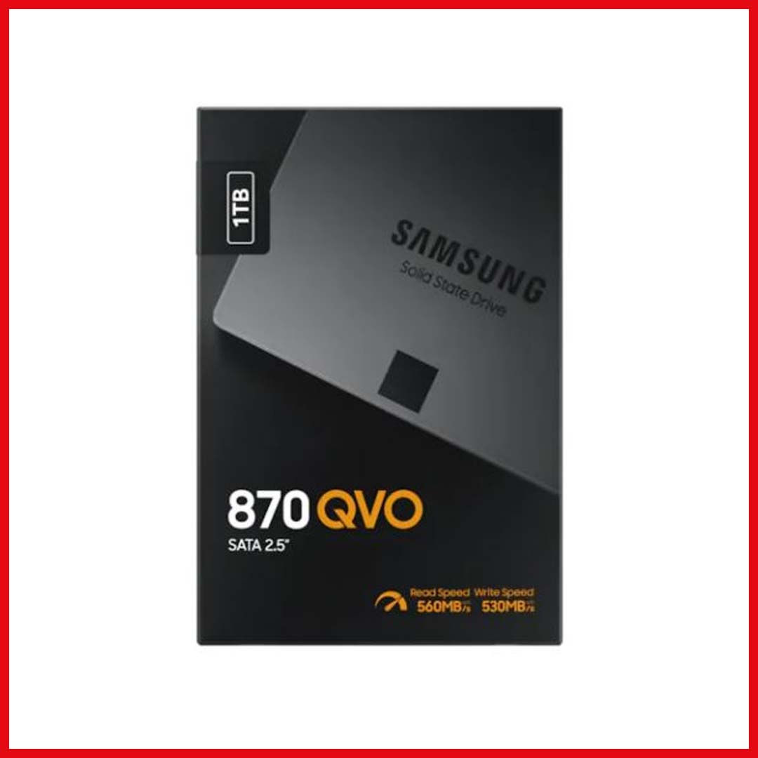 SAMSUNG 870 QVO SATA III 2.5" SSD 500GB