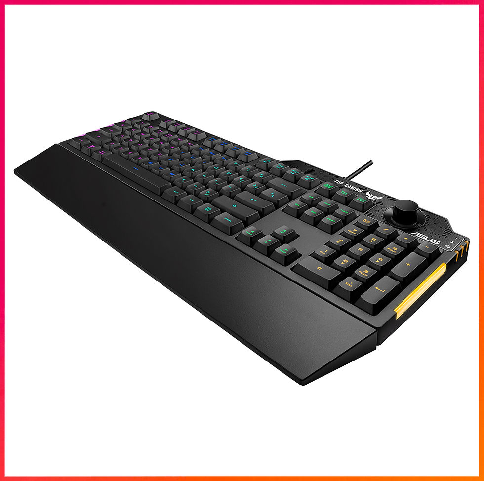 Thumbnail: ASUS TUF Gaming K1 RGB keyboard