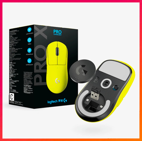 Logitech G Pro X Superlight Yellow | Home Gears