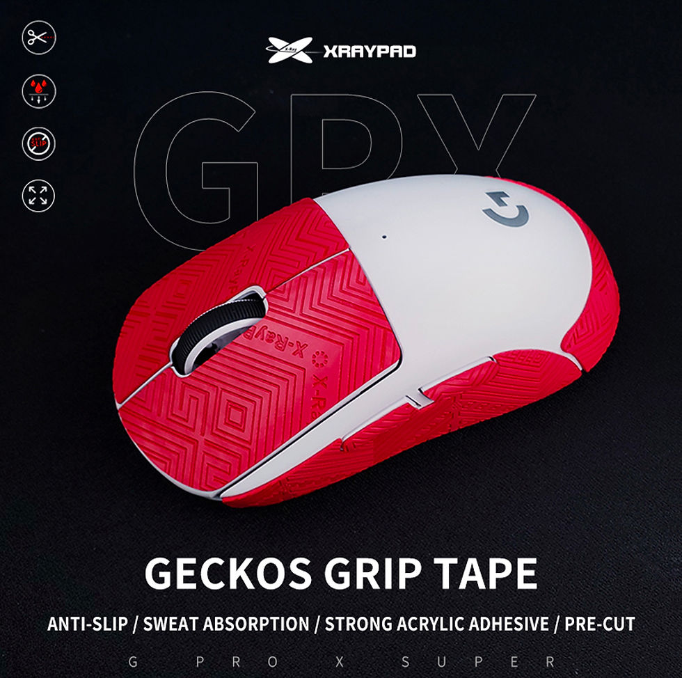 Thumbnail: Xraypad Geckos Anti-slip Mouse Grip Tape