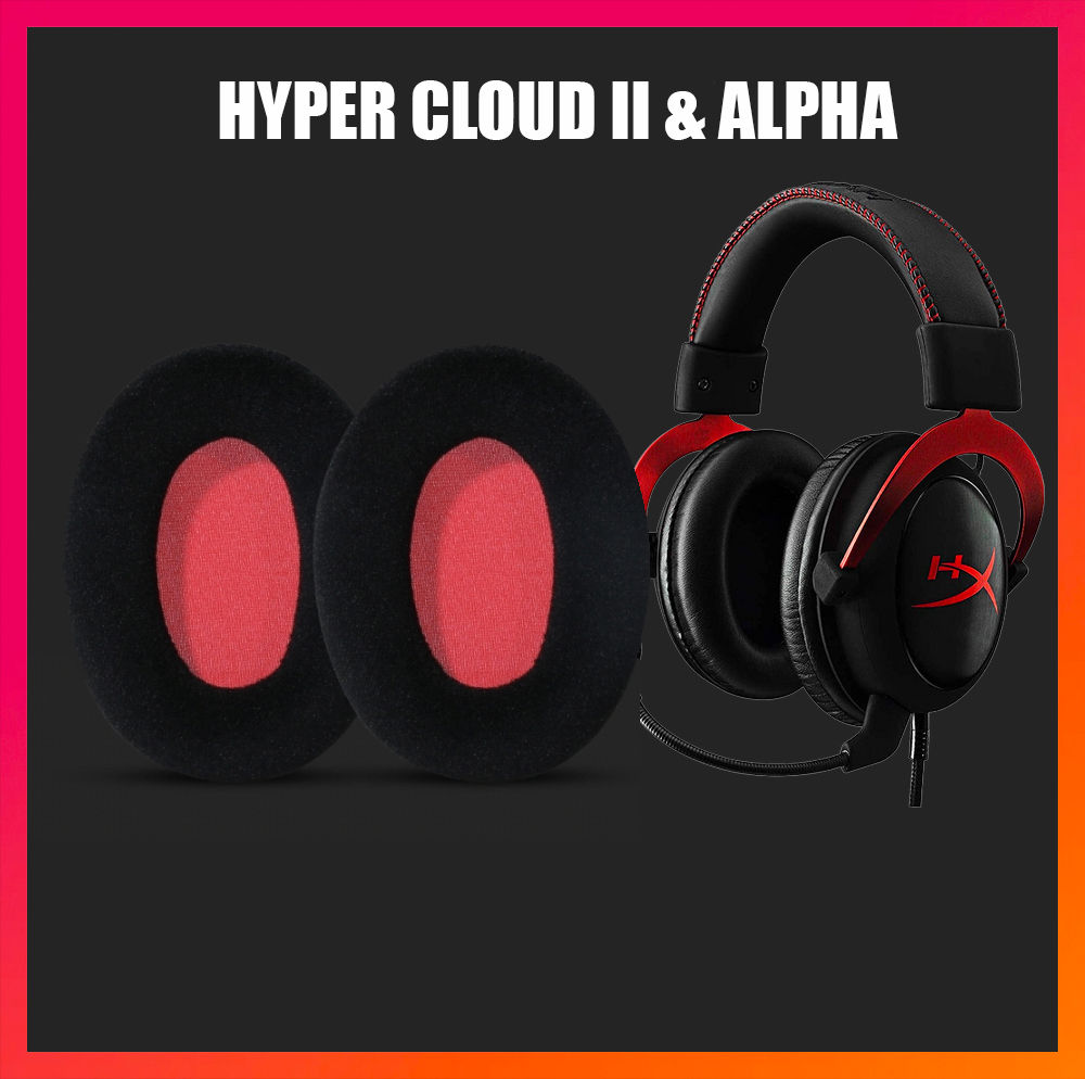 HyperX Cloud II & Alpha Earpad Flannel