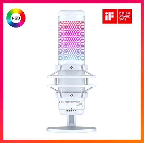 HyperX QuadCast S White Color | Home Gears