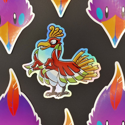 Holo Battle Pass Rizz Bird | Beak Brush