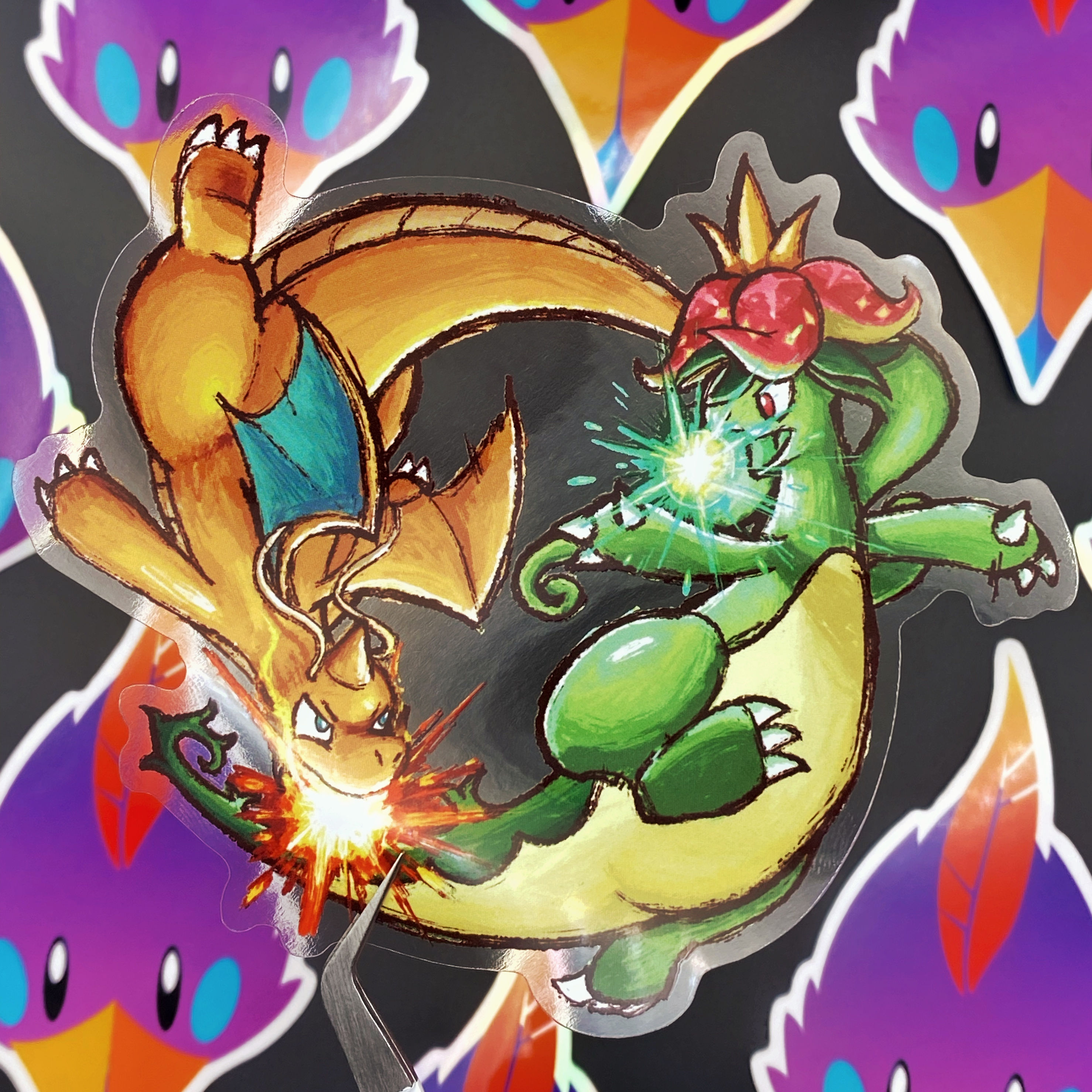 Battle Dragons Sticker
