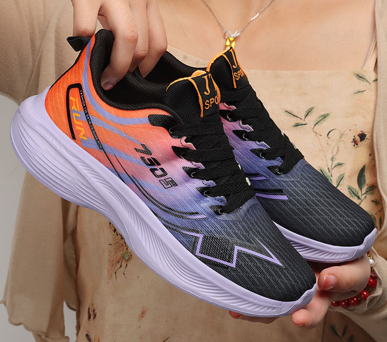 Thumbnail: Sports Shoes for Women, New Summer Style, Breathable Mesh, Korean Style Popular 