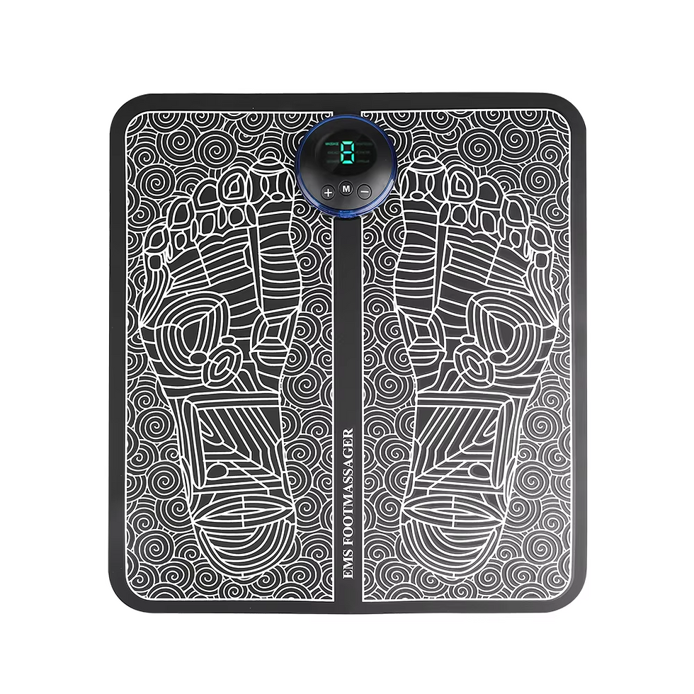 Thumbnail: Electric Foot Massager Pad Muscle Massage Relaxation Trainer For Massage Fitness